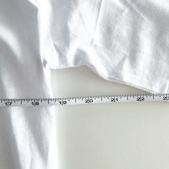 Noisy May // Zodiac 2/4 Sleeve Tee | Bright White // Size Medium // BNWT - Picture 7 of 8